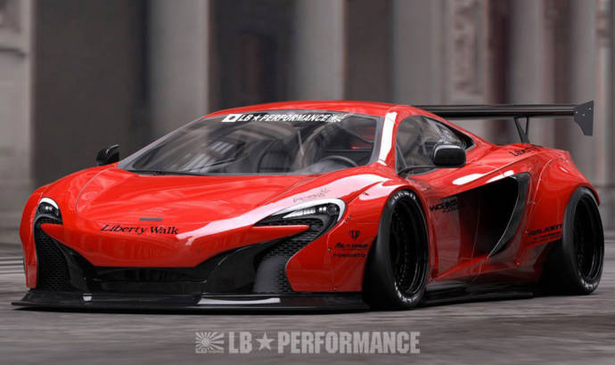 Liberty Walk McLaren 650S tuning kit