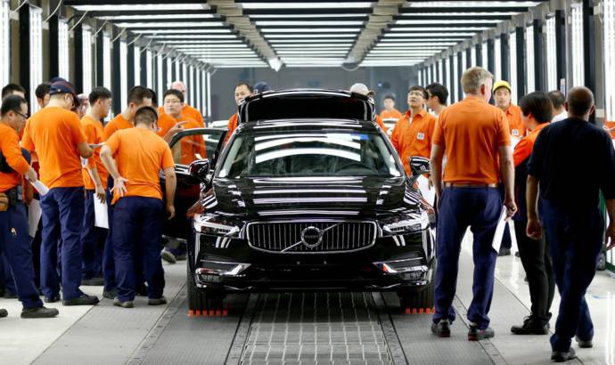 Volvo opens plant in China for S90 production