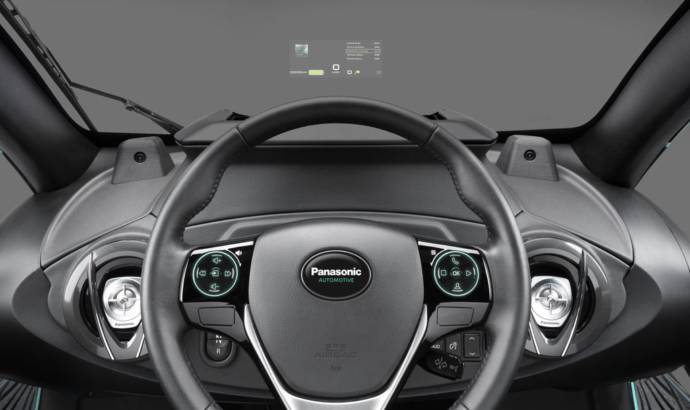 Panasonic introduces Head-uP Display and Augmented Reality