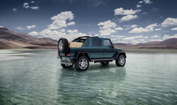 2017 Mercedes-Maybach G650 Landaulet is here. 630 HP and S-Class seats