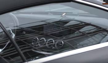 Mercedes-Benz S-Class Cabrio facelift - Video with the interior