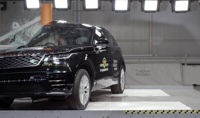 Range Rover Velar awarded five stars by EuroNCAP