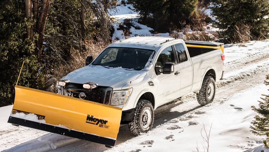 2018 Nissan TITAN XD already available with a snow plow | CarSession