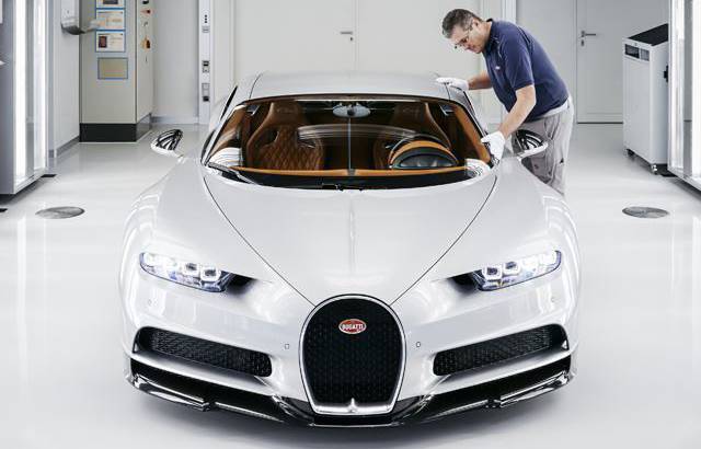 Bugatti produced 70 Chiron units in 2017