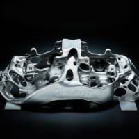 Bugatti Chiron brakes made with a 3D printer