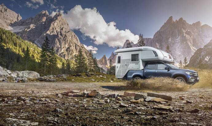 The new Mercedes-Benz X-Class dressed as a camper van