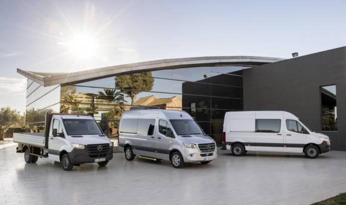 New generation Mercedes-Benz Sprinter unveiled