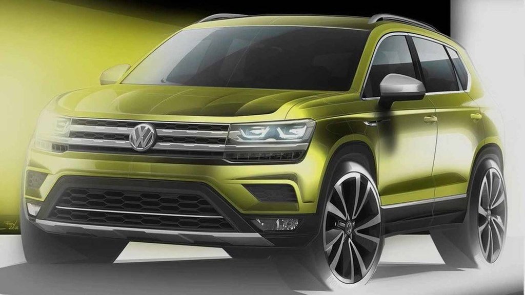 Volkswagen teases a new global SUV which will be slotted ...