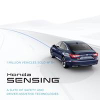 Honda Sensing reaches one million clients in US