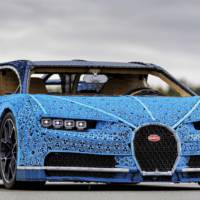 Lego built a Bugatti Chiron replica which is drivable