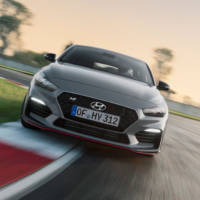 This is the 2019 Hyundai i30 Fastback N - 275 HP and 6.1 seconds for the not to 100 km/h