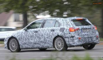 Silent Mercedes-Benz A-Class spied - it could be the next EQA hatchback