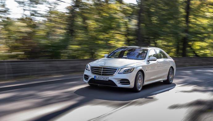 This is the all-new Mercedes-Benz S 560 e plug-in hybrid