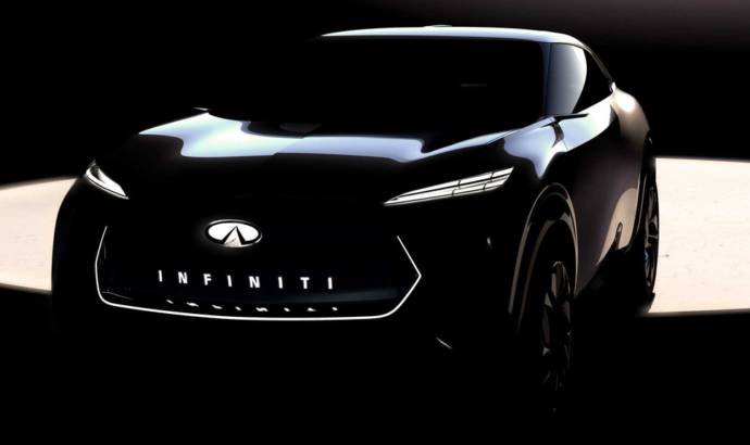 First teaser with a new crossover concept from Infiniti