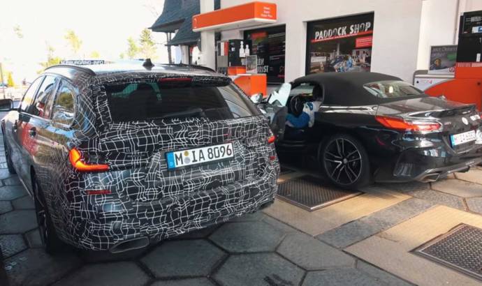 The upcoming 2020 BMW 3 Series Touring spied around Nurburgring