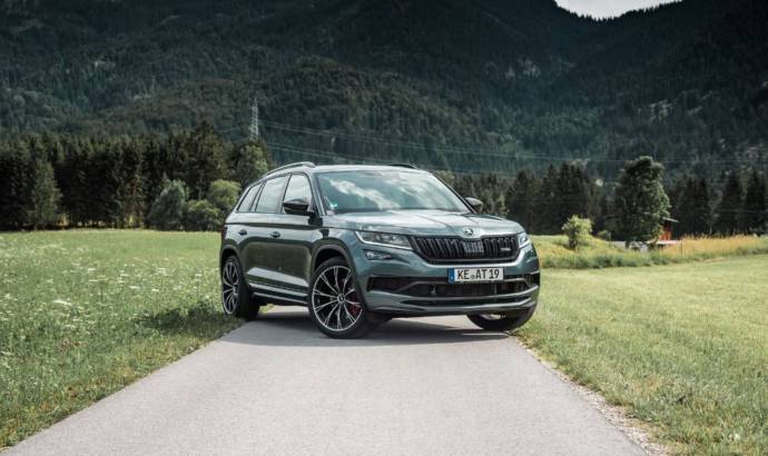 Skoda Kodiaq RS got a performance pack from ABT