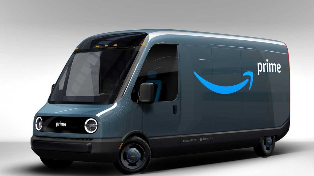 Amazon orders 100k electric delivery trucks signed by Rivian CarSession
