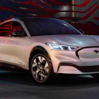 This is the 2020 Ford Mustang Mach-E, the first electic SUV of the company