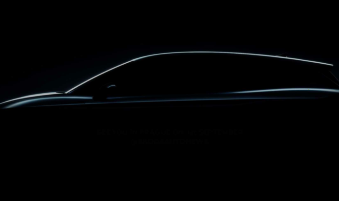 The first teaser of the 2021 Skoda Enyaq iV electric SUV