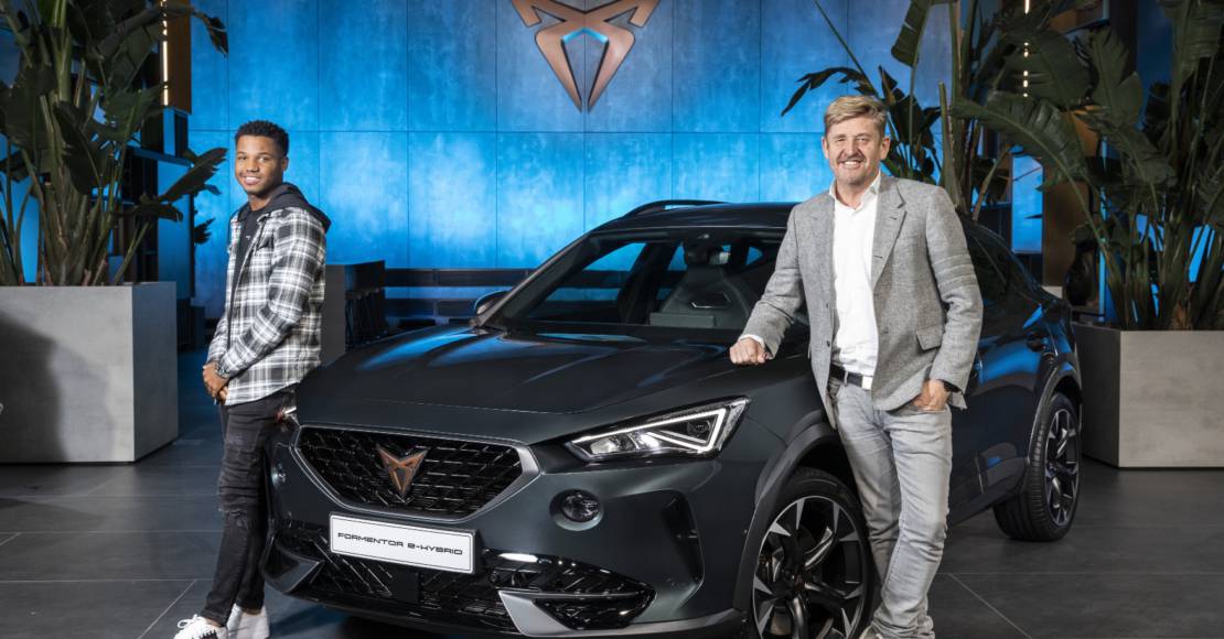 Ansu Fati receives a Cupra for being a FC Barcelona player | CarSession