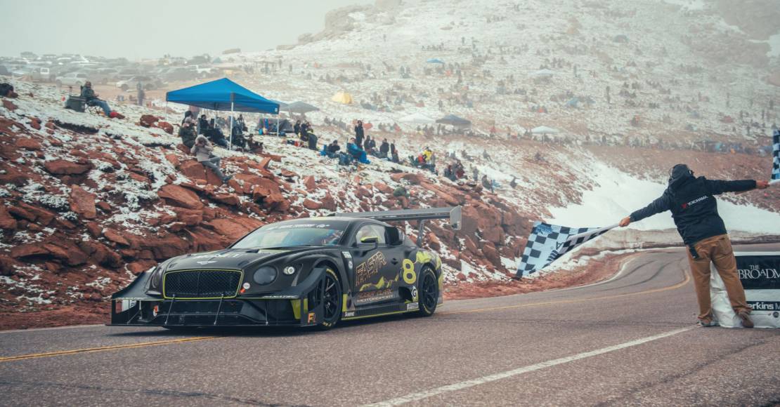 Bentley Continental GT3 Pikes Peak results CarSession